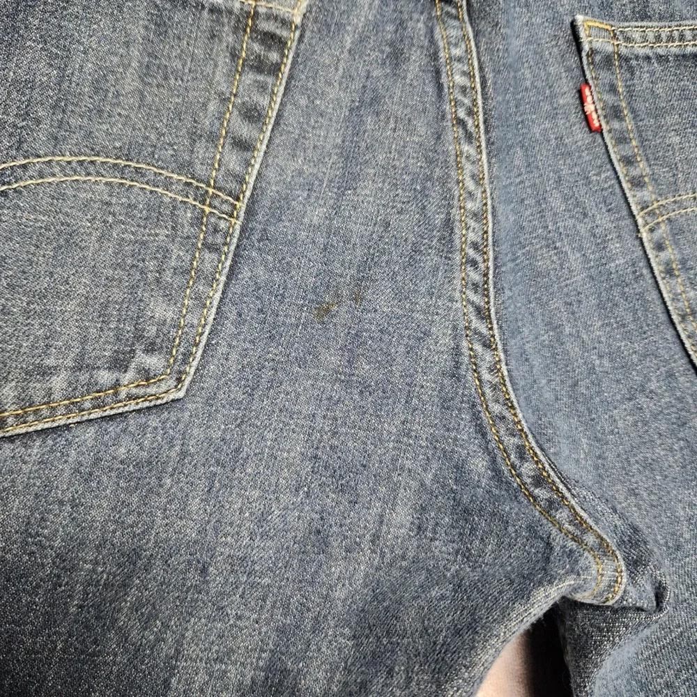 Levi's 559 Relaxed Straight Leg Jeans Mens 38x32‎ Blue Denim